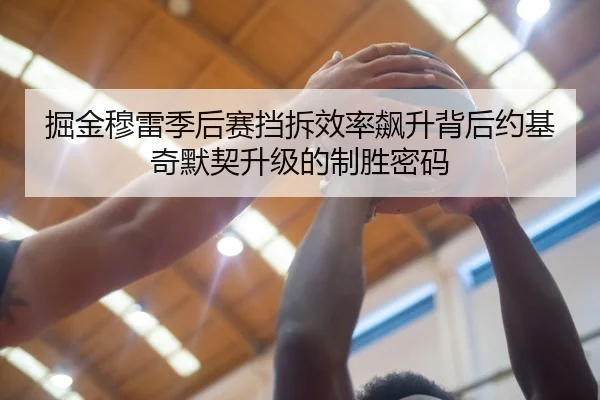 掘金穆雷季后赛挡拆效率飙升背后约基奇默契升级的制胜密码